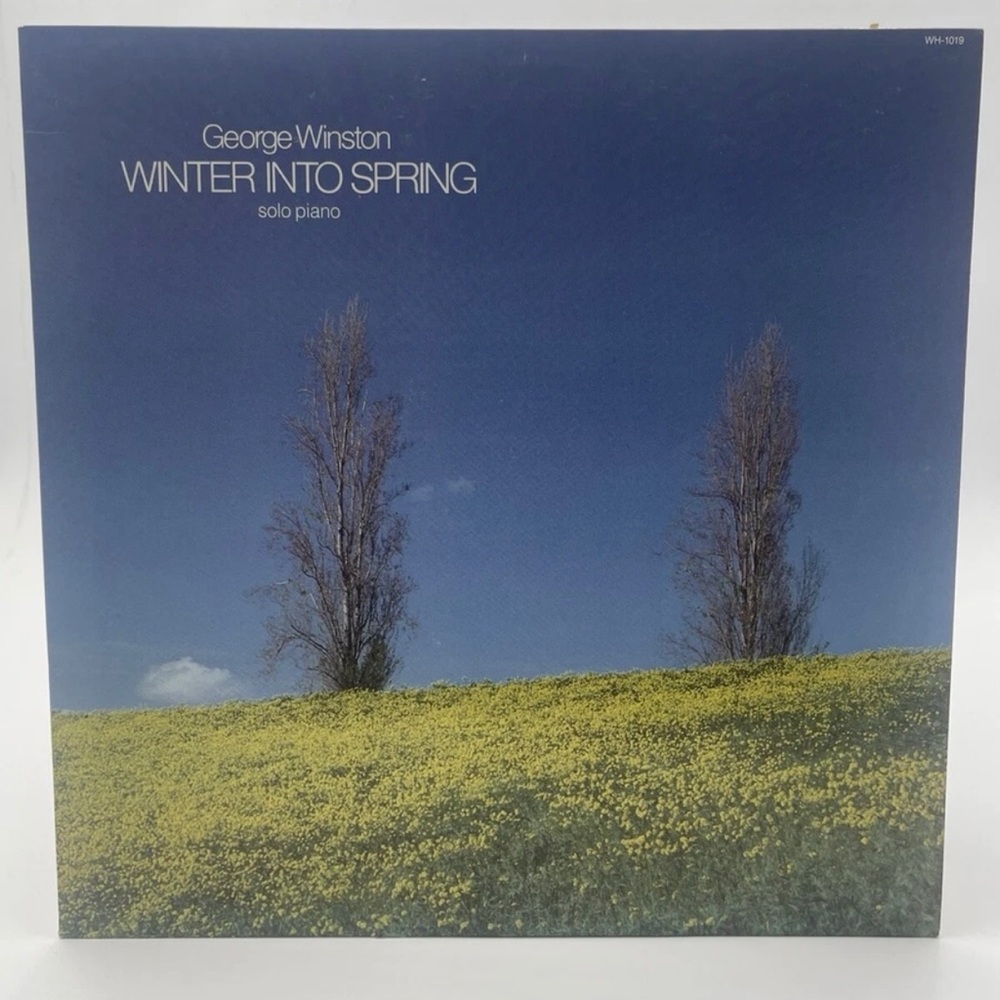 George Winston 'Winter Into Spring' Vinyl Record original classical piano